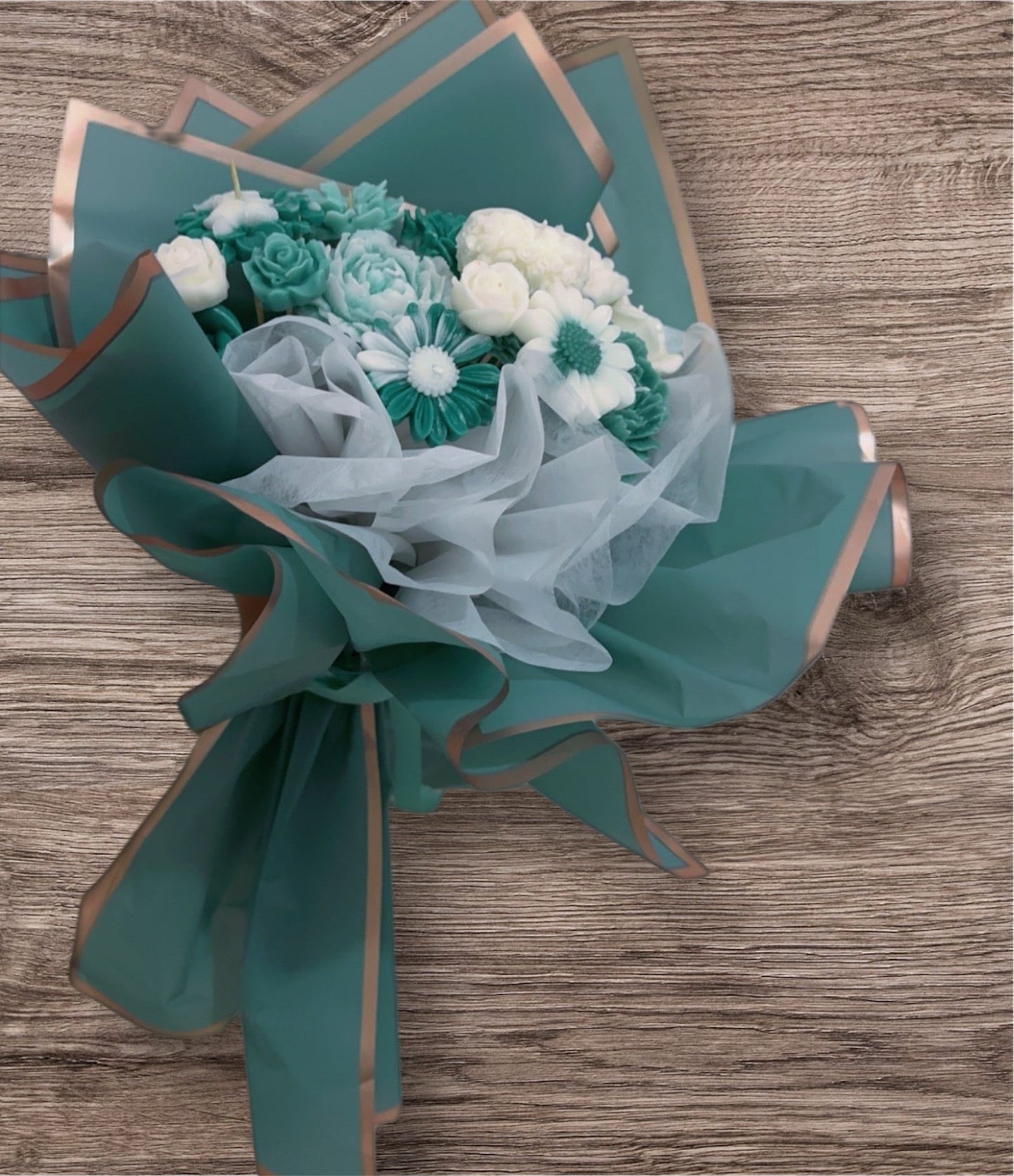 Flower Bouquet Candle