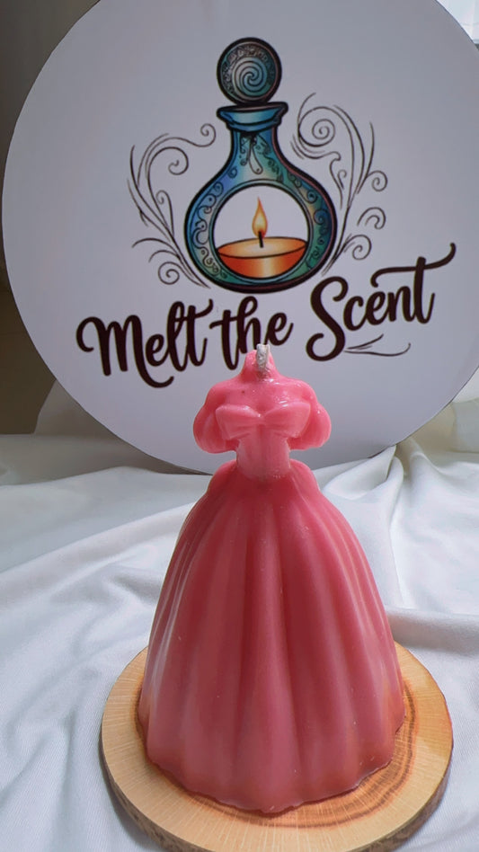 Wedding Bridal Dress Candle