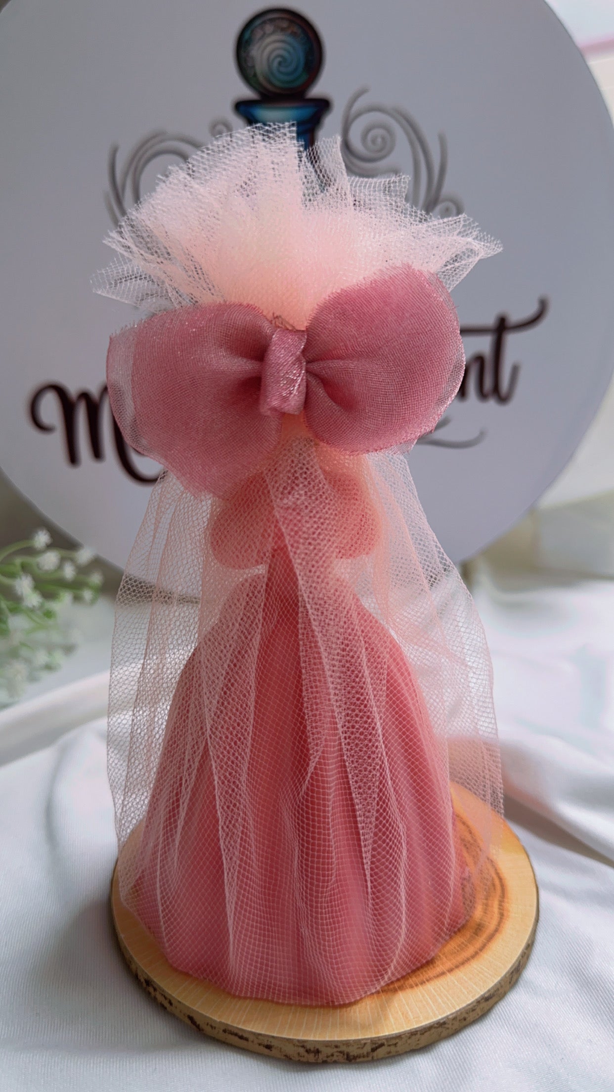 Wedding Bridal Dress Candle