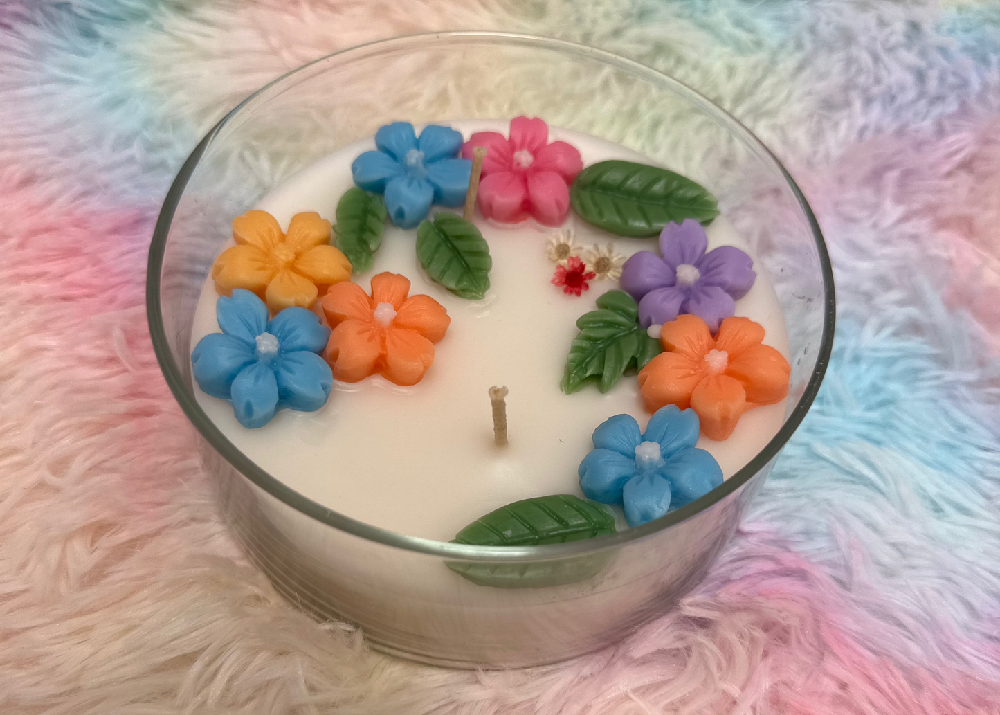 Floral Bowl Candle