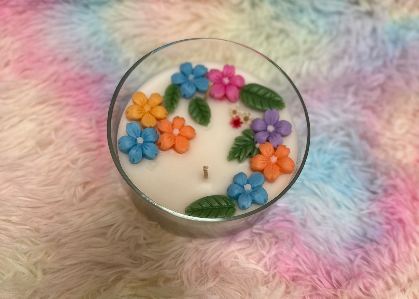 Floral Bowl Candle
