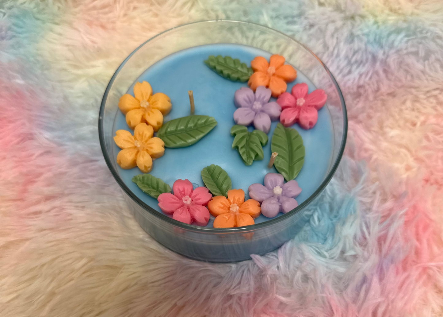 Floral Bowl Candle