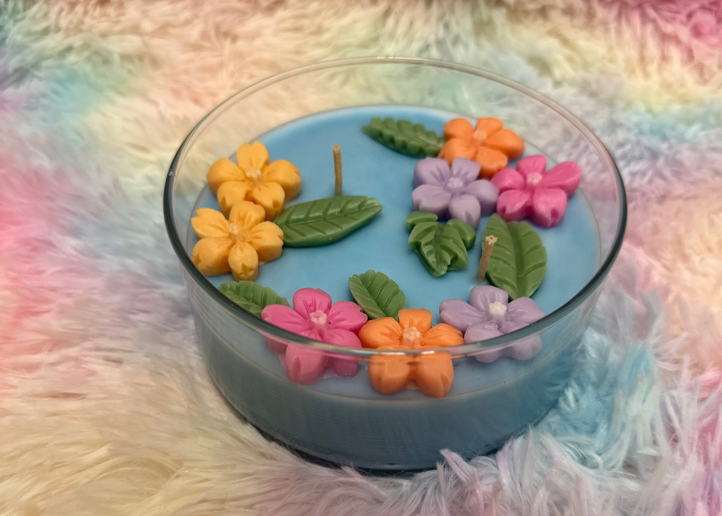 Floral Bowl Candle