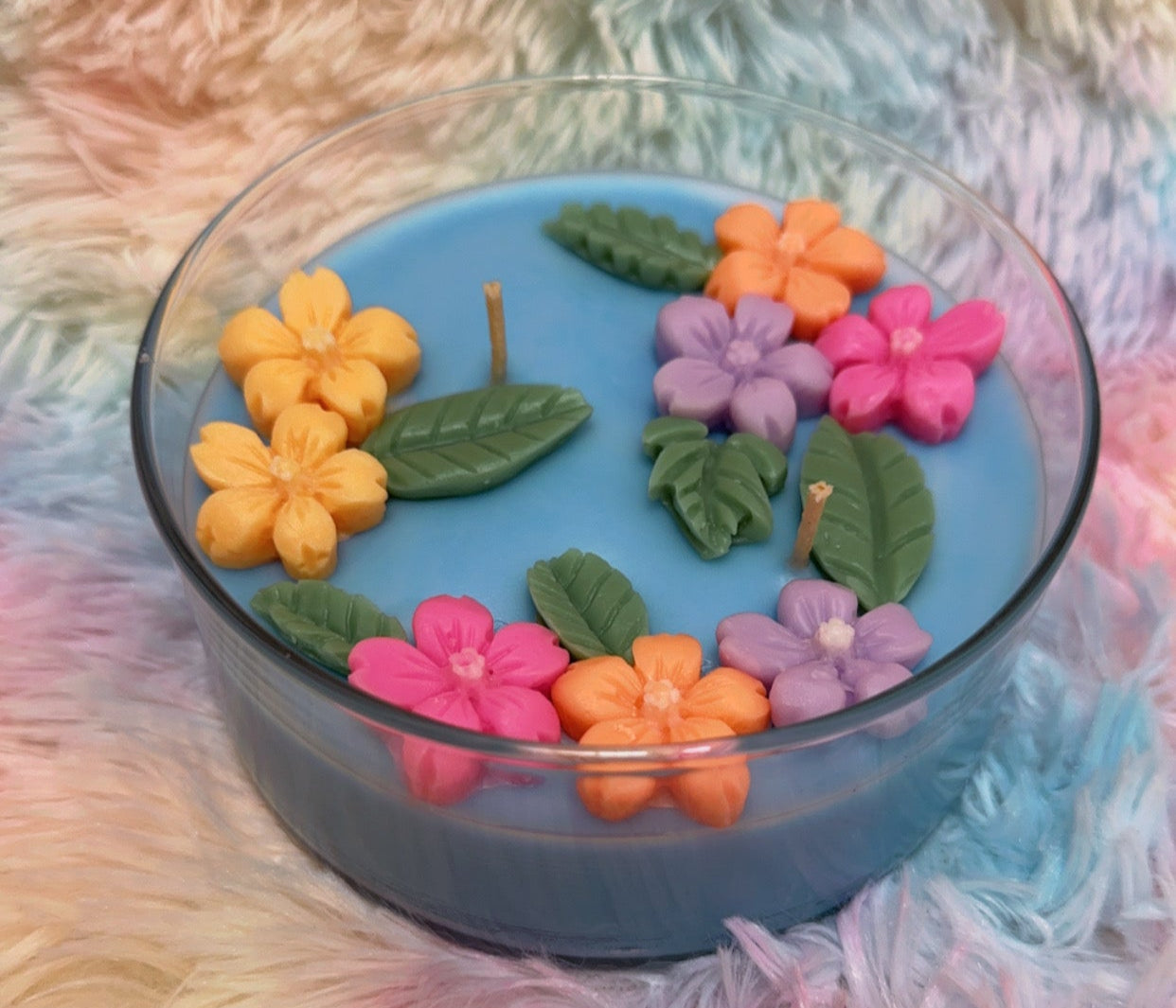 Floral Bowl Candle