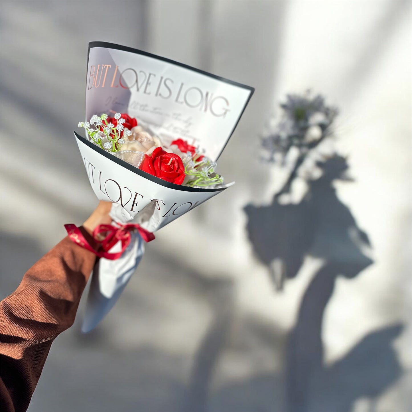 Romance in Wax Bouquet