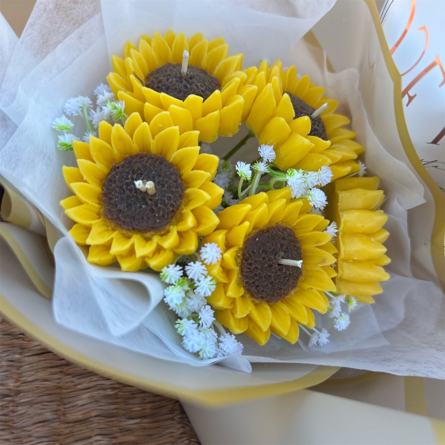 Romance in Wax Bouquet