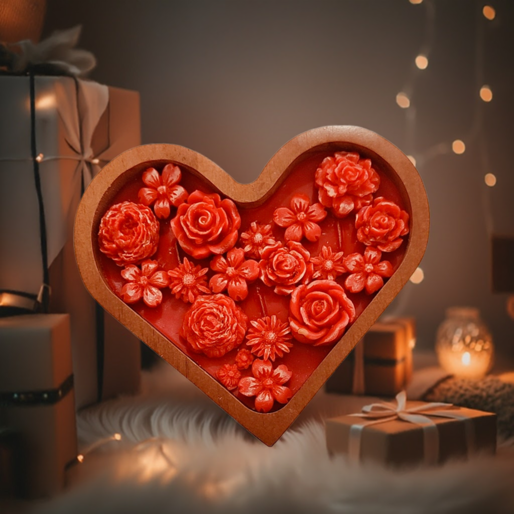 Rustic Love Glow Candle