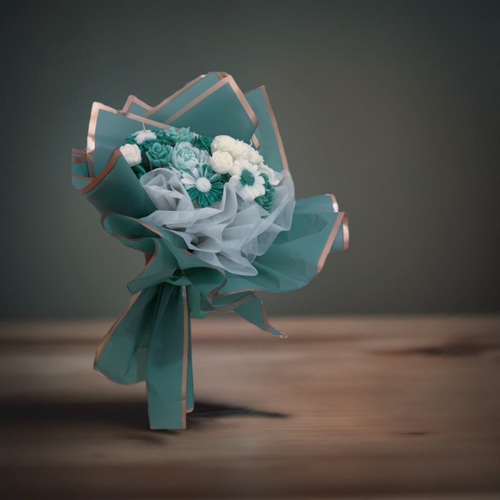 Flower Bouquet Candle