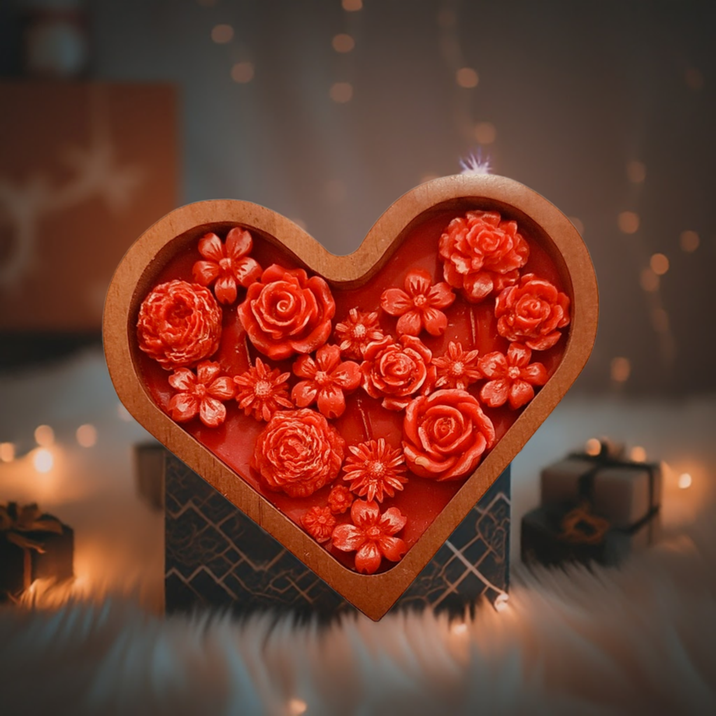 Rustic Love Glow Candle