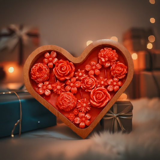 Rustic Love Glow Candle