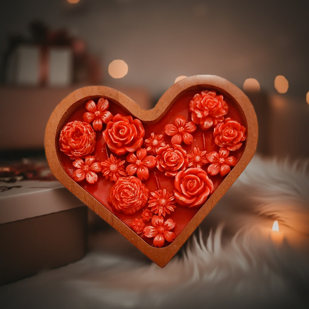 Rustic Love Glow Candle
