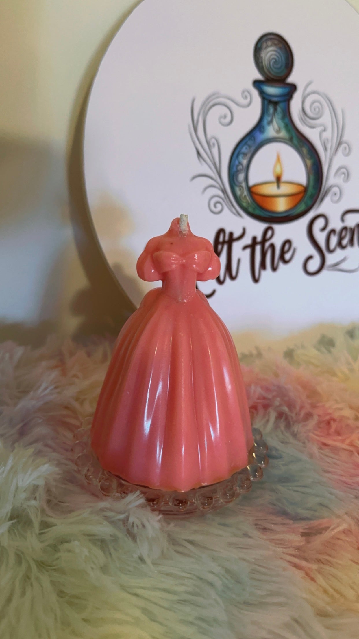 Wedding Bridal Dress Candle