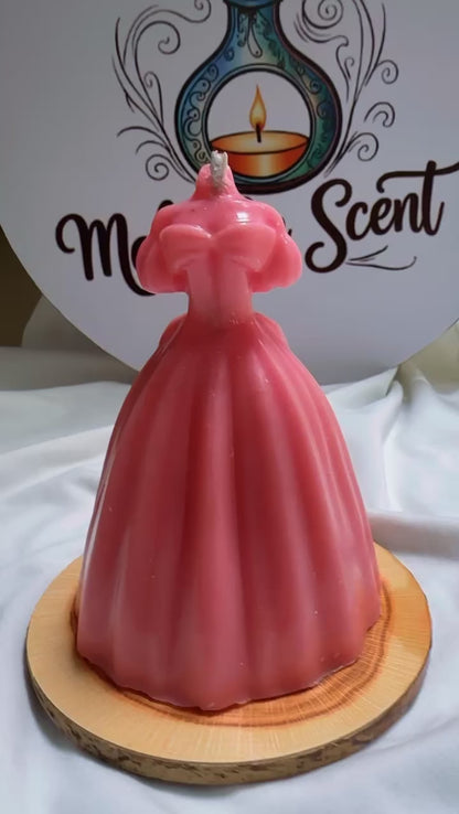Wedding Bridal Dress Candle